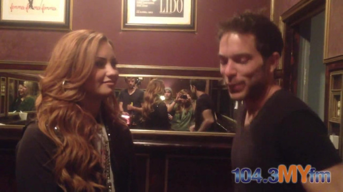 1043 MYfm\'s Ty Bentli with Demi Lovato in LA 2592