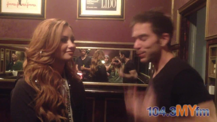 1043 MYfm\'s Ty Bentli with Demi Lovato in LA 2598