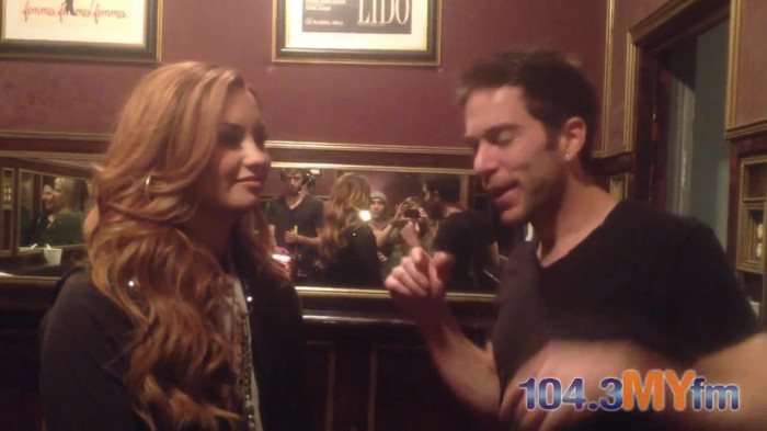 1043 MYfm\'s Ty Bentli with Demi Lovato in LA 2614