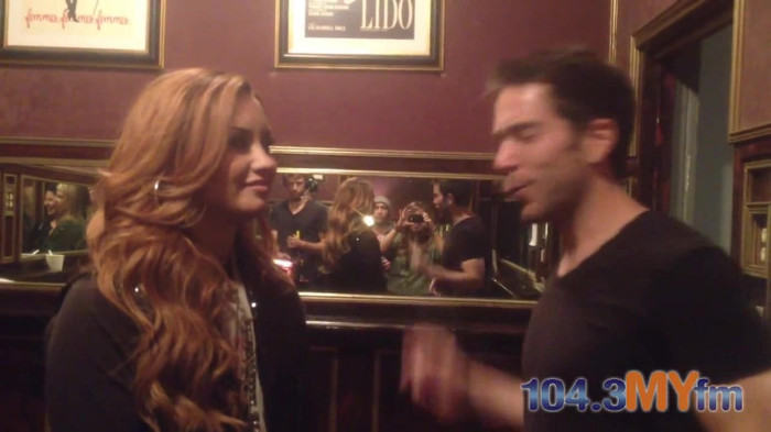 1043 MYfm\'s Ty Bentli with Demi Lovato in LA 2627