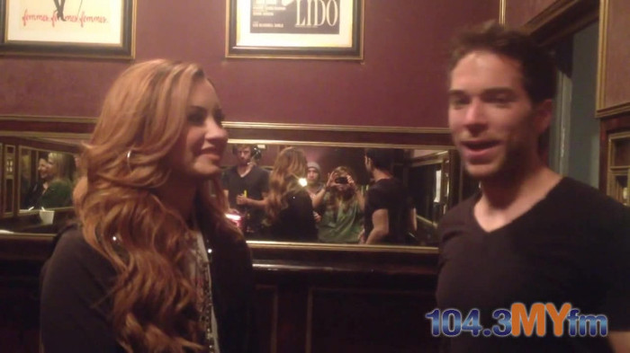 1043 MYfm\'s Ty Bentli with Demi Lovato in LA 2636