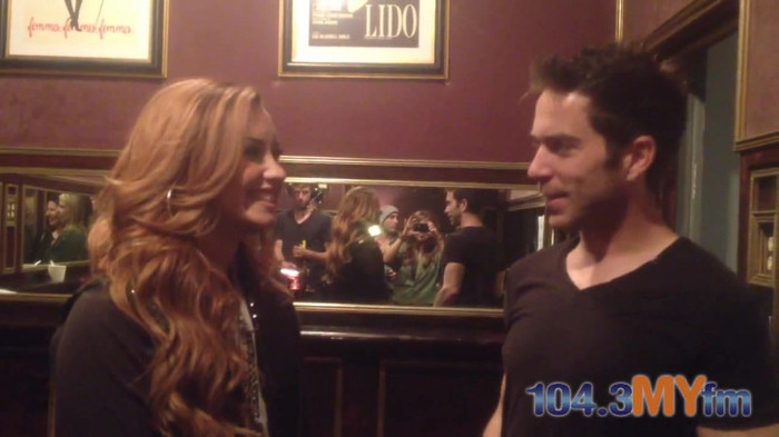 1043 MYfm\'s Ty Bentli with Demi Lovato in LA 2667 - Demi - 1043 MYfm Ty Bentli Part oo5
