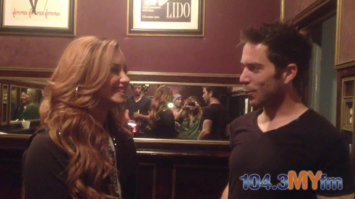 1043 MYfm\'s Ty Bentli with Demi Lovato in LA 2670 - Demi - 1043 MYfm Ty Bentli Part oo5
