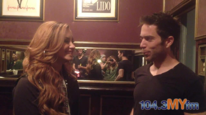 1043 MYfm\'s Ty Bentli with Demi Lovato in LA 2673 - Demi - 1043 MYfm Ty Bentli Part oo5