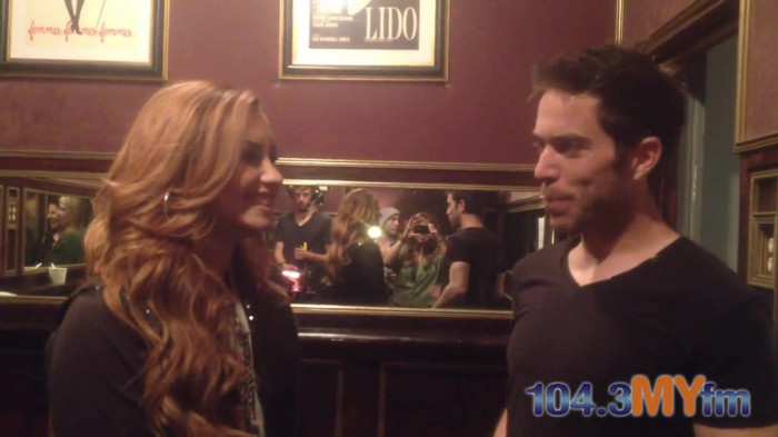 1043 MYfm\'s Ty Bentli with Demi Lovato in LA 2676 - Demi - 1043 MYfm Ty Bentli Part oo5