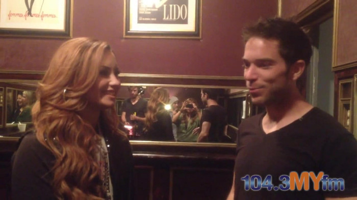 1043 MYfm\'s Ty Bentli with Demi Lovato in LA 2712 - Demi - 1043 MYfm Ty Bentli Part oo5
