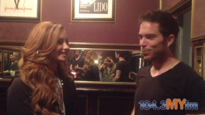1043 MYfm\'s Ty Bentli with Demi Lovato in LA 2713 - Demi - 1043 MYfm Ty Bentli Part oo5
