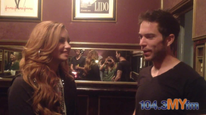 1043 MYfm\'s Ty Bentli with Demi Lovato in LA 2719 - Demi - 1043 MYfm Ty Bentli Part oo5