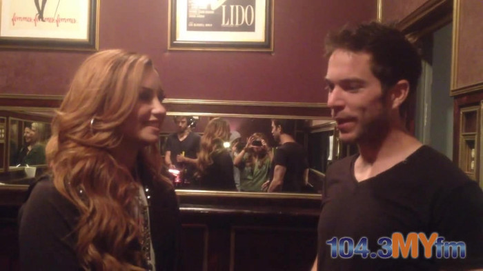 1043 MYfm\'s Ty Bentli with Demi Lovato in LA 2720 - Demi - 1043 MYfm Ty Bentli Part oo5