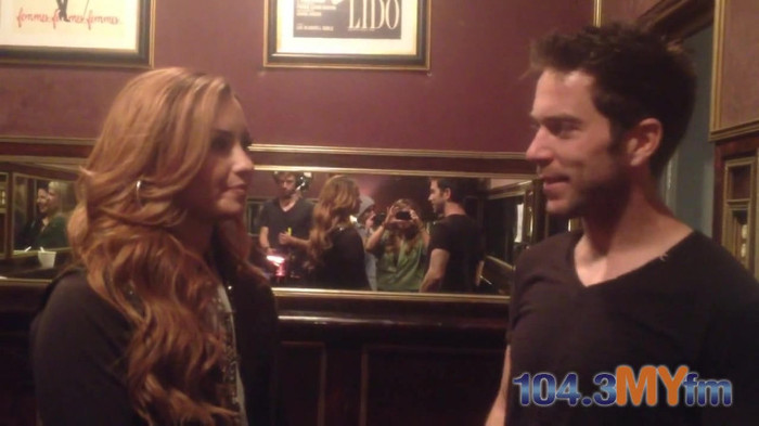 1043 MYfm\'s Ty Bentli with Demi Lovato in LA 2761