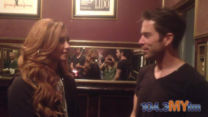 1043 MYfm\'s Ty Bentli with Demi Lovato in LA 2795 - Demi - 1043 MYfm Ty Bentli Part oo5
