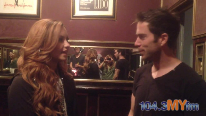 1043 MYfm\'s Ty Bentli with Demi Lovato in LA 2799 - Demi - 1043 MYfm Ty Bentli Part oo5