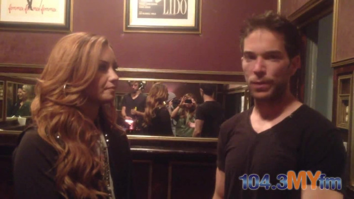 1043 MYfm\'s Ty Bentli with Demi Lovato in LA 2839