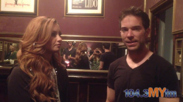 1043 MYfm\'s Ty Bentli with Demi Lovato in LA 2866