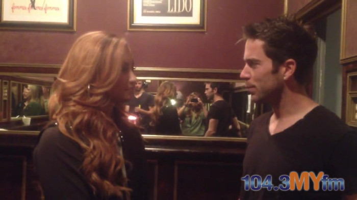 1043 MYfm\'s Ty Bentli with Demi Lovato in LA 3073