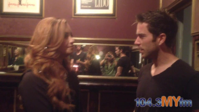 1043 MYfm\'s Ty Bentli with Demi Lovato in LA 3085