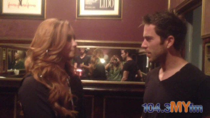 1043 MYfm\'s Ty Bentli with Demi Lovato in LA 3086