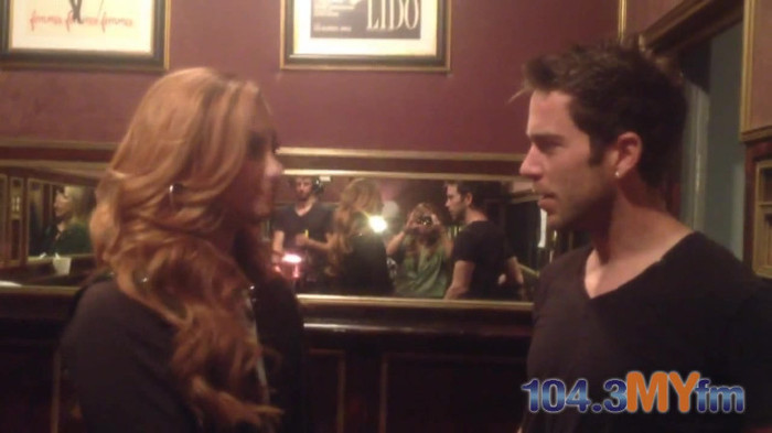 1043 MYfm\'s Ty Bentli with Demi Lovato in LA 3089