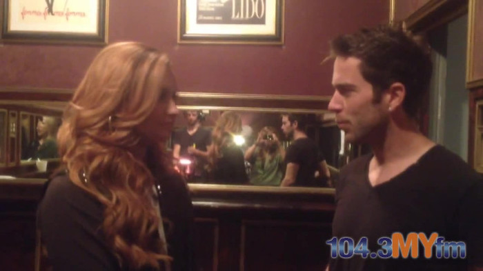 1043 MYfm\'s Ty Bentli with Demi Lovato in LA 3095