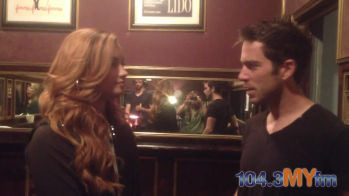 1043 MYfm\'s Ty Bentli with Demi Lovato in LA 3103