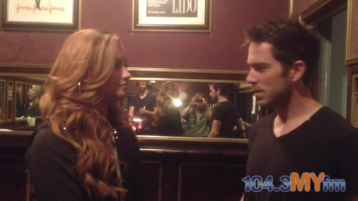 1043 MYfm\'s Ty Bentli with Demi Lovato in LA 3104