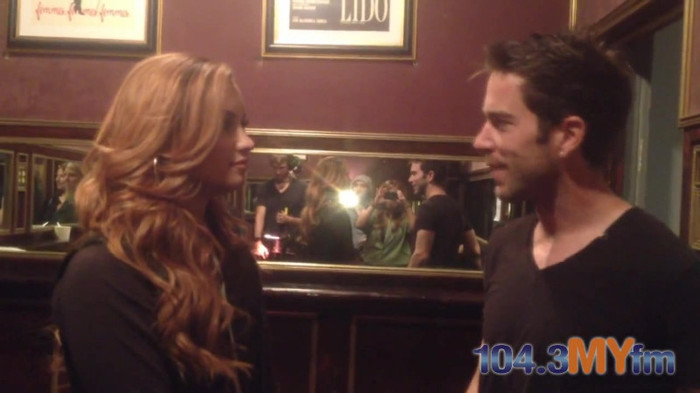 1043 MYfm\'s Ty Bentli with Demi Lovato in LA 3146