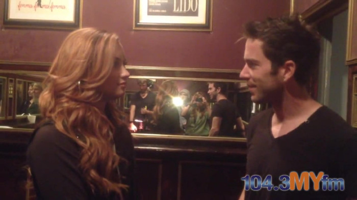 1043 MYfm\'s Ty Bentli with Demi Lovato in LA 3152