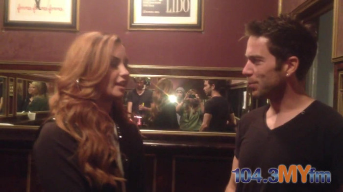 1043 MYfm\'s Ty Bentli with Demi Lovato in LA 3227 - Demi - 1043 MYfm Ty Bentli Part oo6