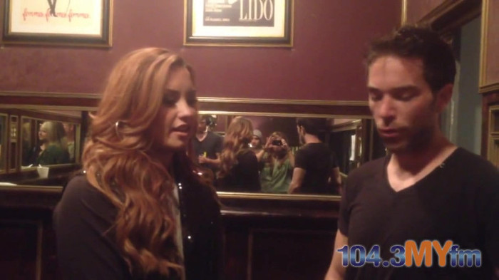 1043 MYfm\'s Ty Bentli with Demi Lovato in LA 3254