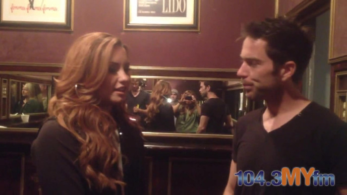 1043 MYfm\'s Ty Bentli with Demi Lovato in LA 3268 - Demi - 1043 MYfm Ty Bentli Part oo6