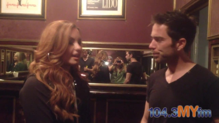 1043 MYfm\'s Ty Bentli with Demi Lovato in LA 3270 - Demi - 1043 MYfm Ty Bentli Part oo6