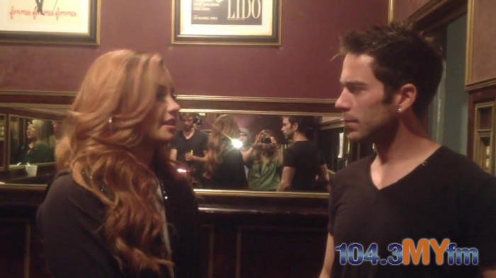 1043 MYfm\'s Ty Bentli with Demi Lovato in LA 3331 - Demi - 1043 MYfm Ty Bentli Part oo6