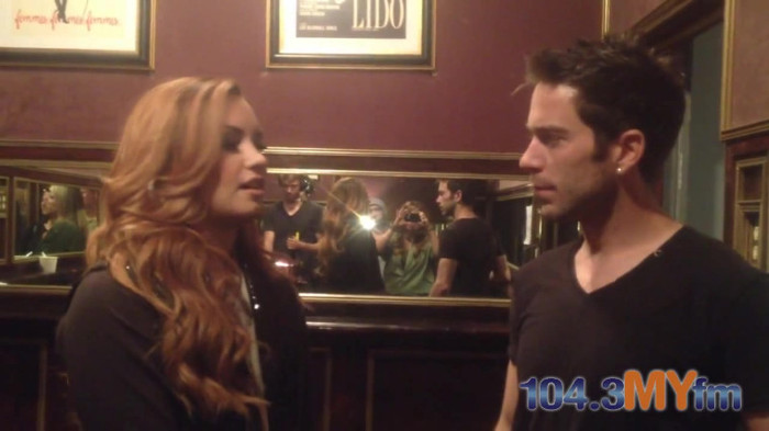 1043 MYfm\'s Ty Bentli with Demi Lovato in LA 3339 - Demi - 1043 MYfm Ty Bentli Part oo6