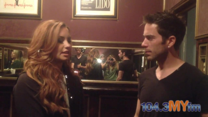 1043 MYfm\'s Ty Bentli with Demi Lovato in LA 3370 - Demi - 1043 MYfm Ty Bentli Part oo6