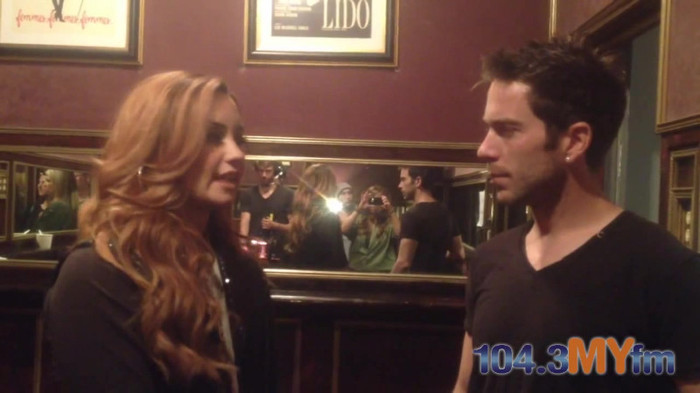 1043 MYfm\'s Ty Bentli with Demi Lovato in LA 3387 - Demi - 1043 MYfm Ty Bentli Part oo6