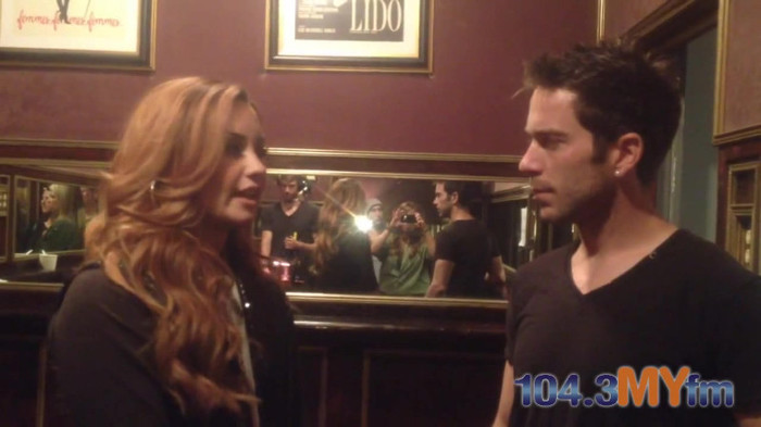 1043 MYfm\'s Ty Bentli with Demi Lovato in LA 3388 - Demi - 1043 MYfm Ty Bentli Part oo6