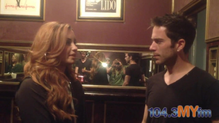1043 MYfm\'s Ty Bentli with Demi Lovato in LA 3399 - Demi - 1043 MYfm Ty Bentli Part oo6