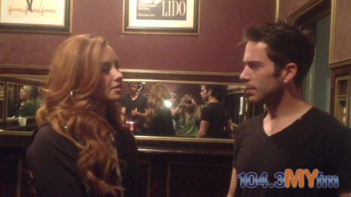 1043 MYfm\'s Ty Bentli with Demi Lovato in LA 3405 - Demi - 1043 MYfm Ty Bentli Part oo6