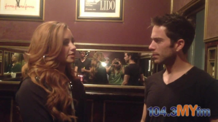 1043 MYfm\'s Ty Bentli with Demi Lovato in LA 3411 - Demi - 1043 MYfm Ty Bentli Part oo6