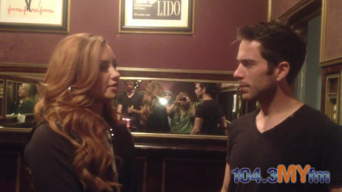 1043 MYfm\'s Ty Bentli with Demi Lovato in LA 3412
