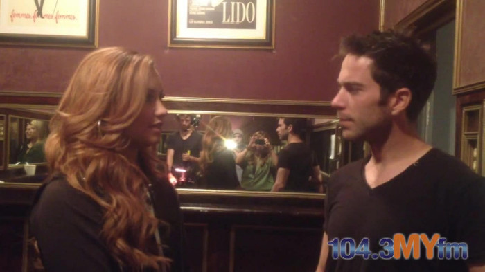 1043 MYfm\'s Ty Bentli with Demi Lovato in LA 3457