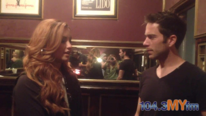 1043 MYfm\'s Ty Bentli with Demi Lovato in LA 3539