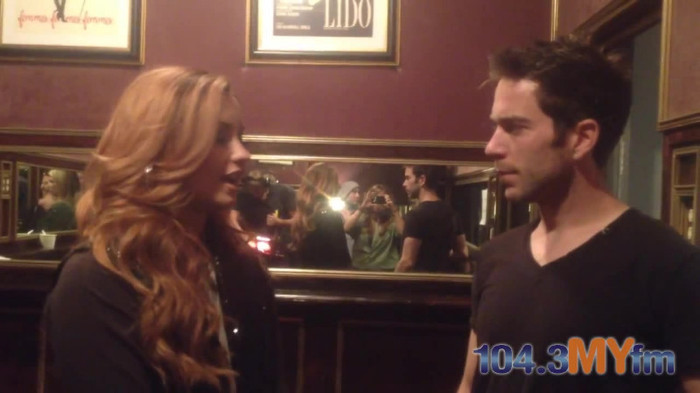 1043 MYfm\'s Ty Bentli with Demi Lovato in LA 3544