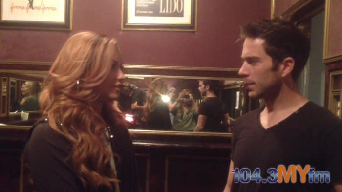 1043 MYfm\'s Ty Bentli with Demi Lovato in LA 3558