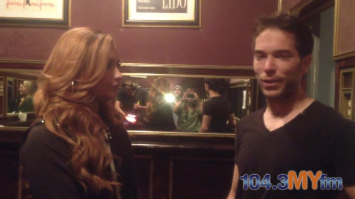 1043 MYfm\'s Ty Bentli with Demi Lovato in LA 3631