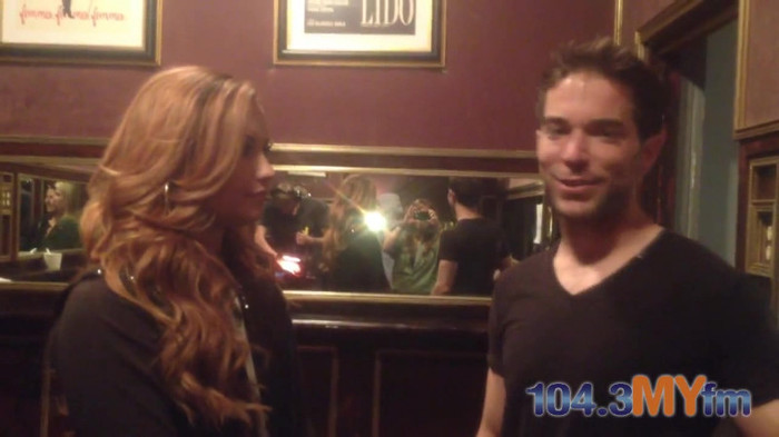 1043 MYfm\'s Ty Bentli with Demi Lovato in LA 3643