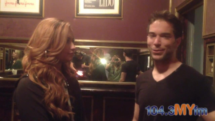 1043 MYfm\'s Ty Bentli with Demi Lovato in LA 3645