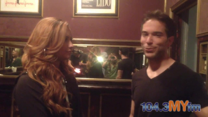 1043 MYfm\'s Ty Bentli with Demi Lovato in LA 3647