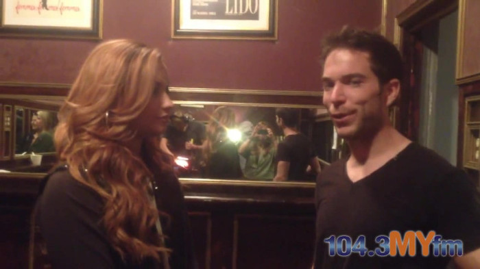 1043 MYfm\'s Ty Bentli with Demi Lovato in LA 3656