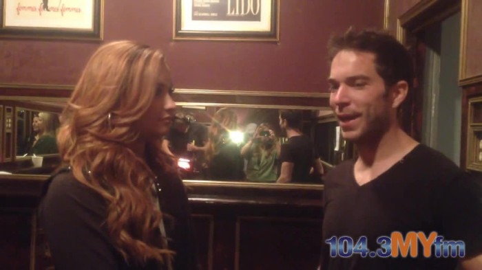 1043 MYfm\'s Ty Bentli with Demi Lovato in LA 3664 - Demi - 1043 MYfm Ty Bentli Part oo7